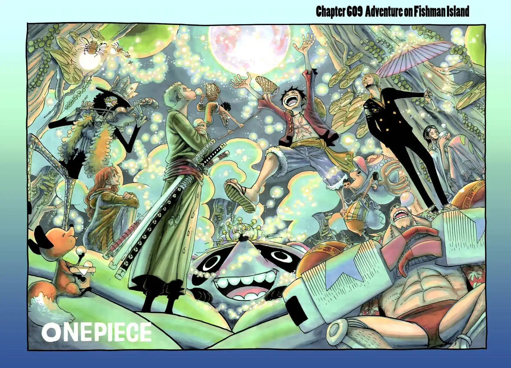 One Piece - Digital Colored Comics Chapter 609 2